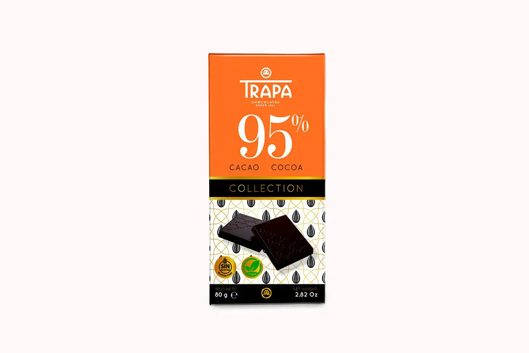 Trapa 95% Dark Chocolate Bar 80G