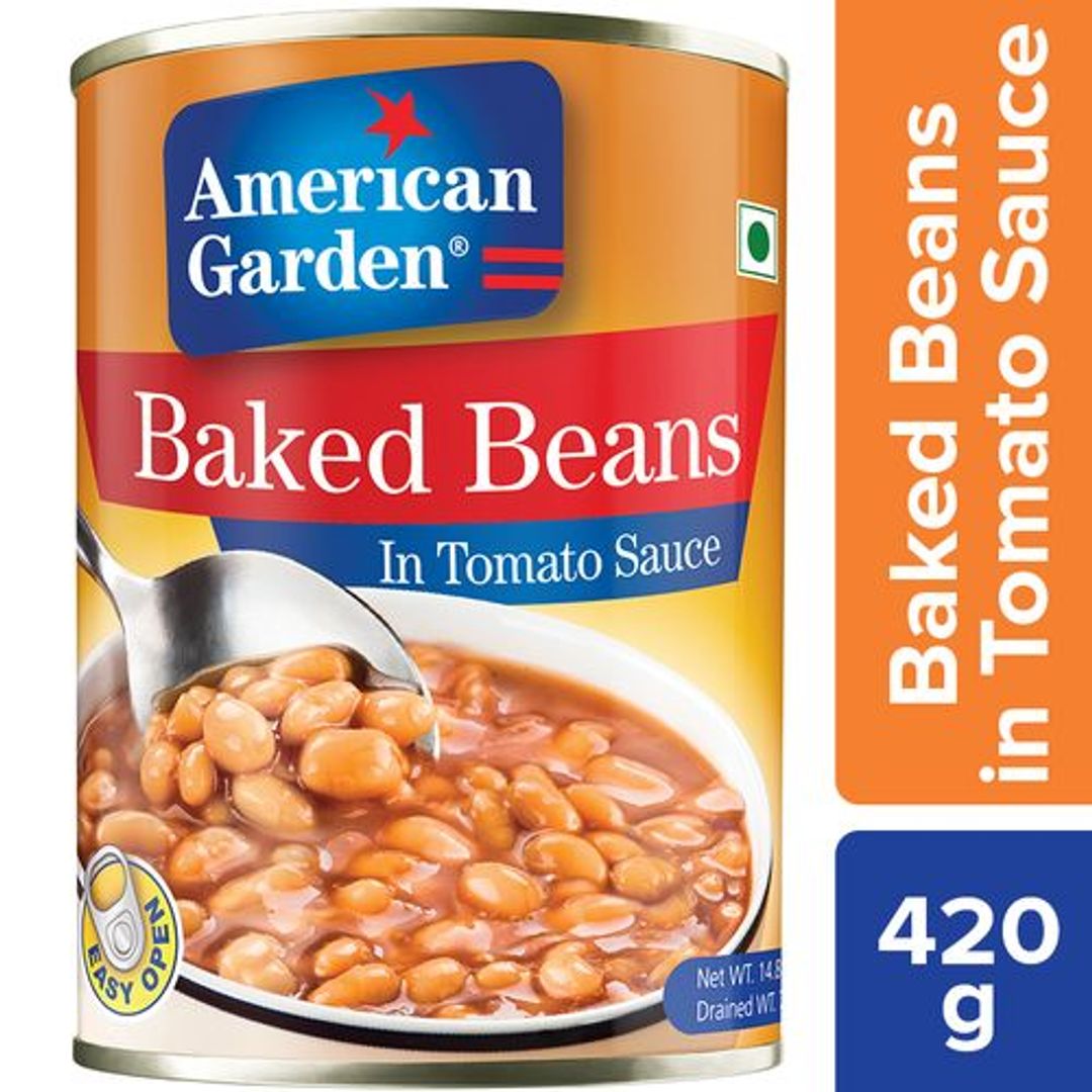 American Garden Baked Beans in Tomato Sauce, 420 g Tin