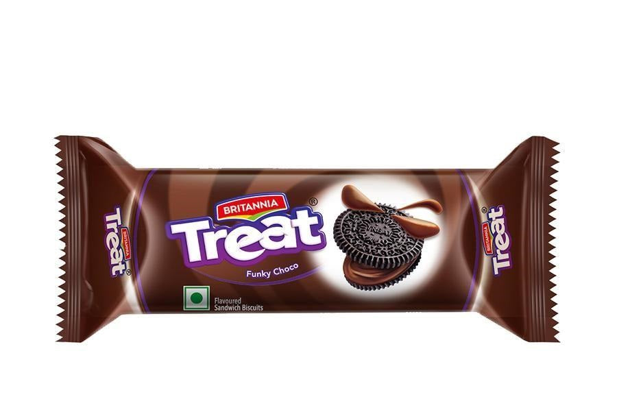 Britannia Treat Chocolate Cream Biscuits, 50 g