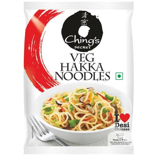 Ching'S- Secret Veg Hakka Noodles, 600 g Pouch