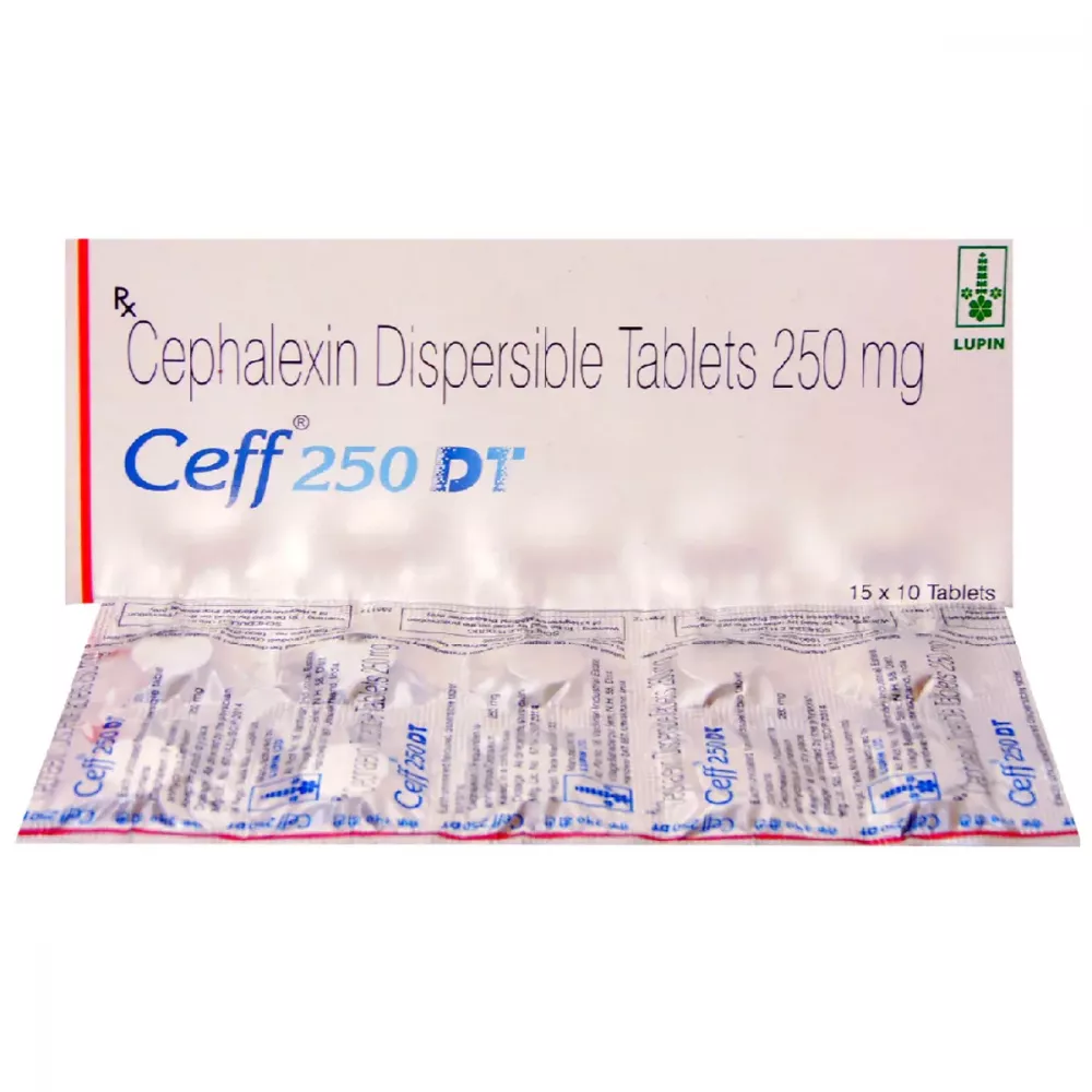 Ceff 250mg - 10 Tablet DT