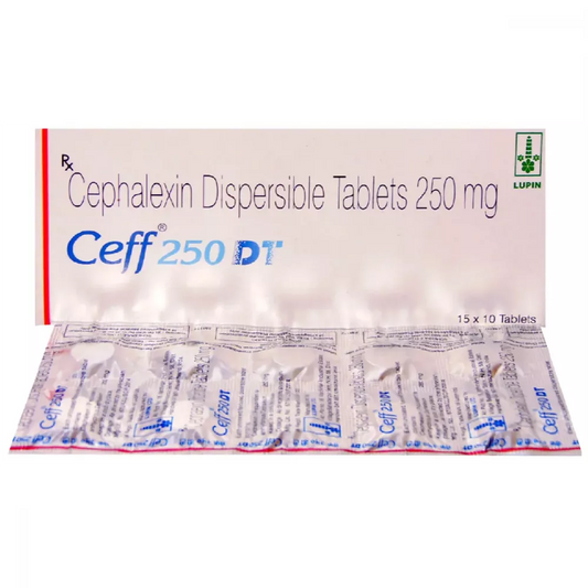 Ceff 250mg - 10 Tablet DT