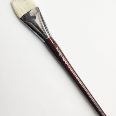 Brustro Artists Bristlewhite Flat Brush Series - 1008 - Brush No. 20 (for Oil & Acrylic)