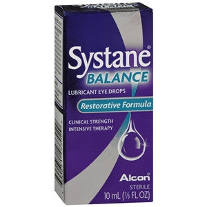 Systane Balance Lubricant Restorative Eye Drops 0.33 oz