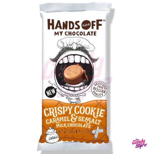 Hands Off My Chocolate cookie, caramel & sea salt chocolate 100 g
