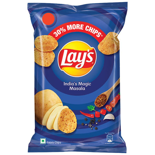 200x Lays Potato Chips, Magic Masala Chips, 52 Gms each (Pack of 200)