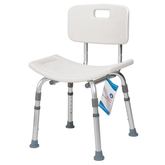 Shower Chair/Bench with Back