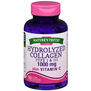 Ultra Collagen Peptides with Vitamin C, Grass-Feed Collagen Peptides Types I and III, 90 Count