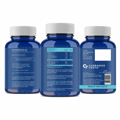 Carbamide Forte Cold Pressed Flaxseed Oil Omega 3 6 9 Capsules (1000mg) for Men and Women | Highest absorption of essential fatty acids | Supports Heart, Joints and Digestion - 120 Capsules