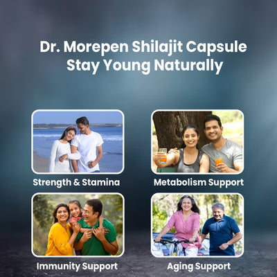Dr Morpen Sj Resin & Sj Capsules-Stamina & Strength Booster/Mineral Rich Endurance Enhancer