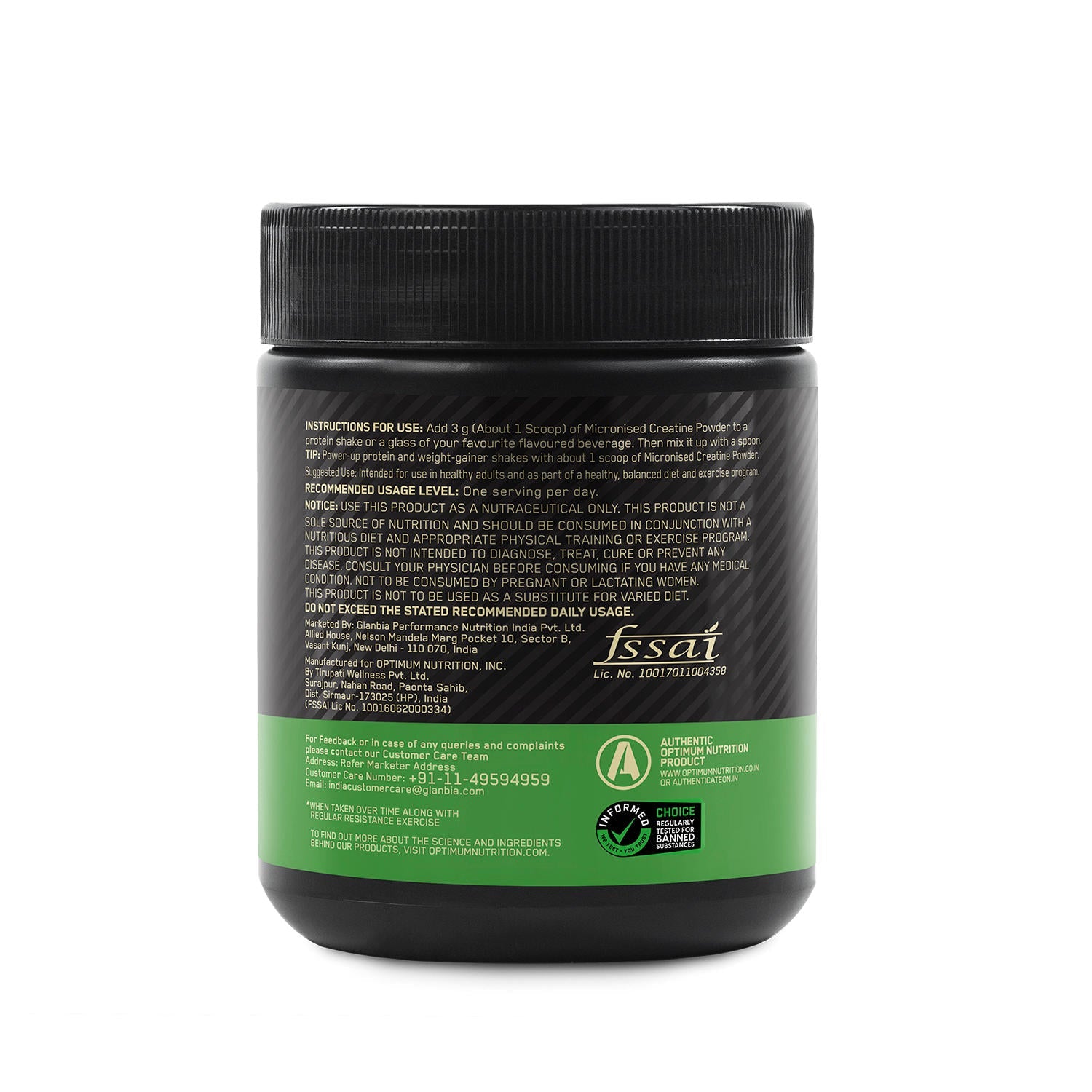 Serious Mass - Chocolate - 3 Kg + Creatine 100 g