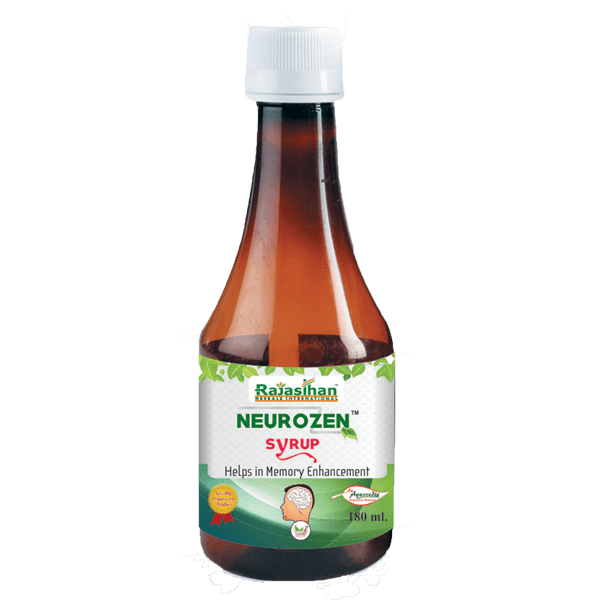 Rajasthan Herbals Neurozen Syrup - Nervous System Health - 180ml – Himkhand