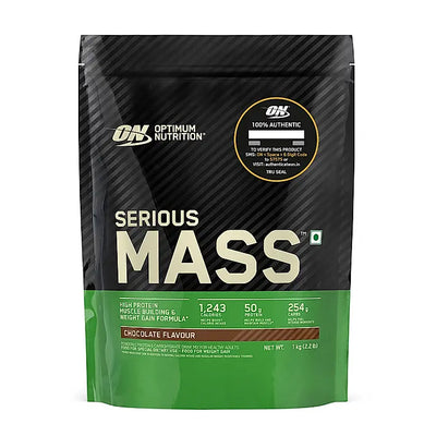 Serious Mass Weight Gainer | 1 kg (2.2 lbs) | Chocolate