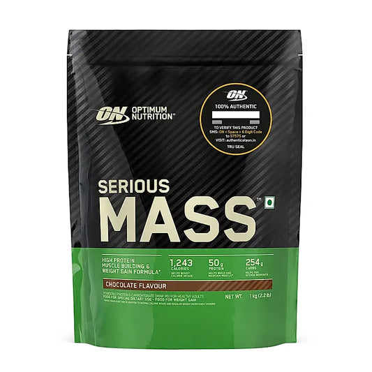 Serious Mass Weight Gainer | 1 kg (2.2 lbs) | Chocolate
