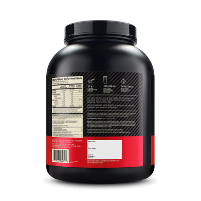 Gold Standard 100% Whey Protein Powder | Vanilla Ice Cream | 5 lbs and Micronised Creatine Powder | Unflavoured | 250 g