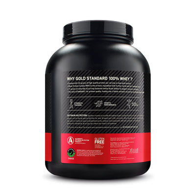 Gold Standard 100% Whey Protein Powder | Vanilla Ice Cream | 5 lbs and Micronised Creatine Powder | Unflavoured | 250 g