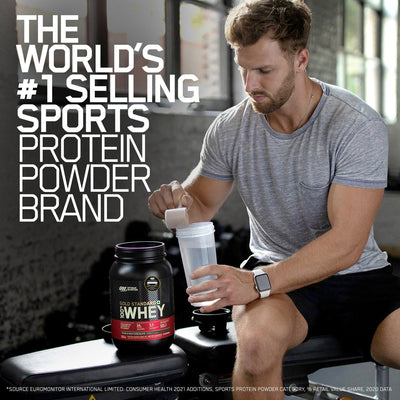 Gold Standard 100% Whey Protein Powder | Vanilla Ice Cream | 4 kg and Micronized Creatine Powder | Unflavoured|100 g