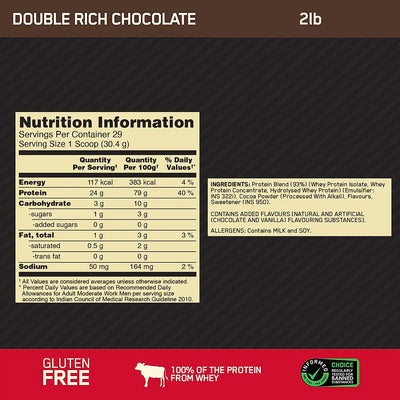 Optimum Nutrition (ON) Gold Standard 100 Whey