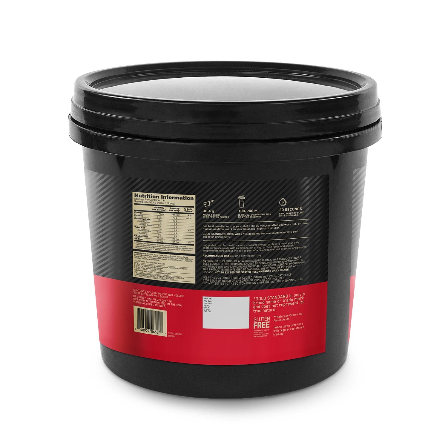 Gold Standard 100% Whey Protein Powder | Double Rich Chocolate | 4 kg and Micronised Creatine Powder | Unflavoured | 250 g