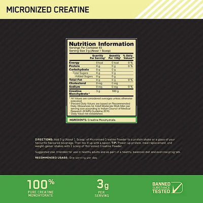 Micronised Creatine Powder