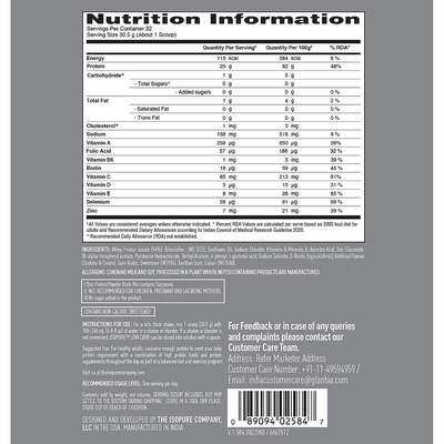 Isopure Cookies & Cream -1kg / 2.2lb and Optimum Nutrition (ON) Gold Standard Pre-Workout