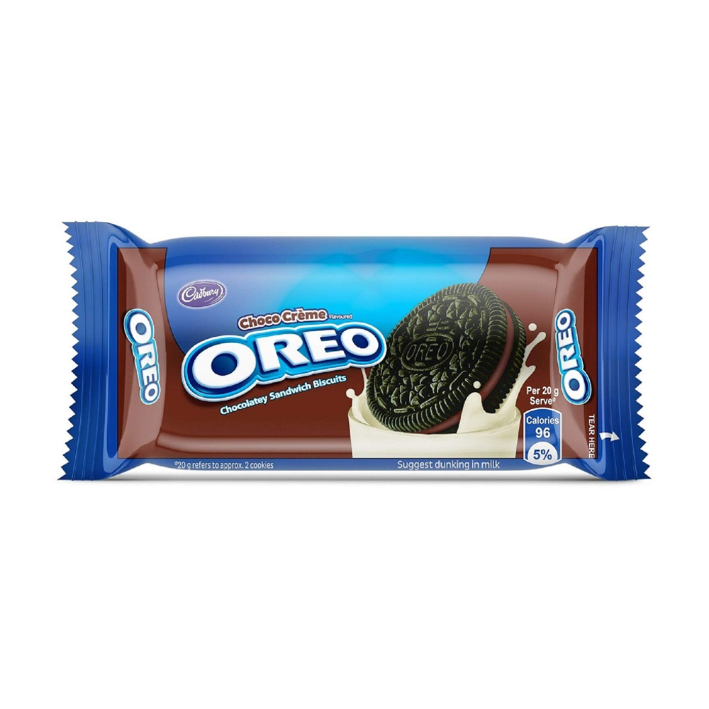 Cadbury Oreo Choco Creme Sandwich Biscuits, 46.3gm