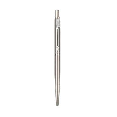 Parker Classic Stainless steel Ball Pen logo Keychain - Blue Ink, Pack Of 1