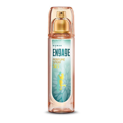 Engage W3 Perfume Spray For Women Citrus & Floral Skin Friendly (120 ml)