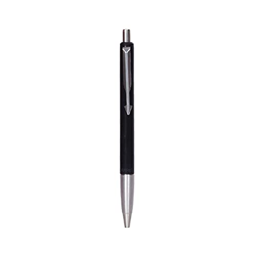 Parker Vector Standard Chrome Trim Roller Ball Pen With Purple Notebook Gift Set - Blue Ink, Pack Of 1