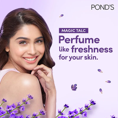 Pond's Dreamflower Fragrant Talcum Powder And Magic Freshness Talcum Powder Acacia Honey - Combo | 400 gms