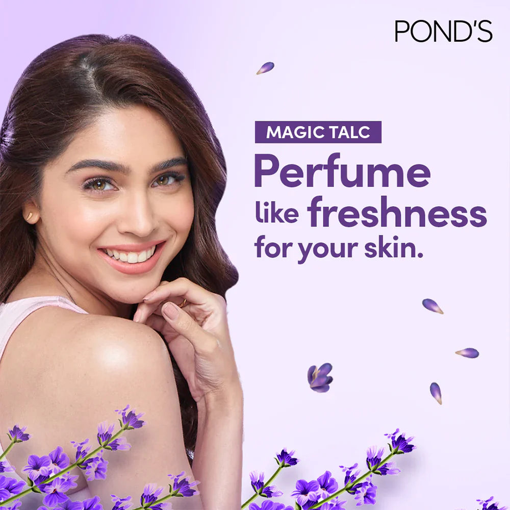 Pond's Dreamflower Fragrant Talcum Powder And Magic Freshness Talcum Powder Acacia Honey - Combo | 400 gms