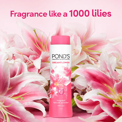 Pond's Dreamflower Fragrant Talcum Powder And Magic Freshness Talcum Powder Acacia Honey - Combo | 400 gms