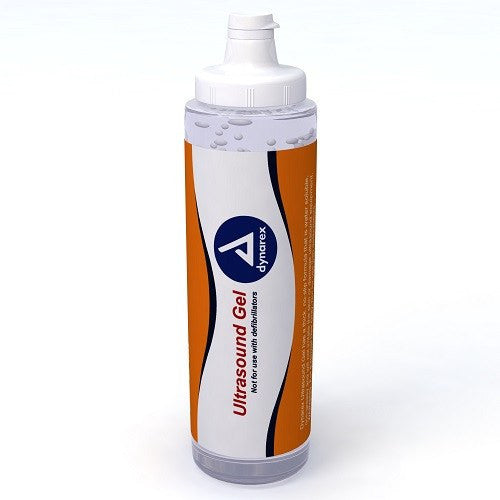 Ultrasound Gel 8oz, Clear  -  Dynarex