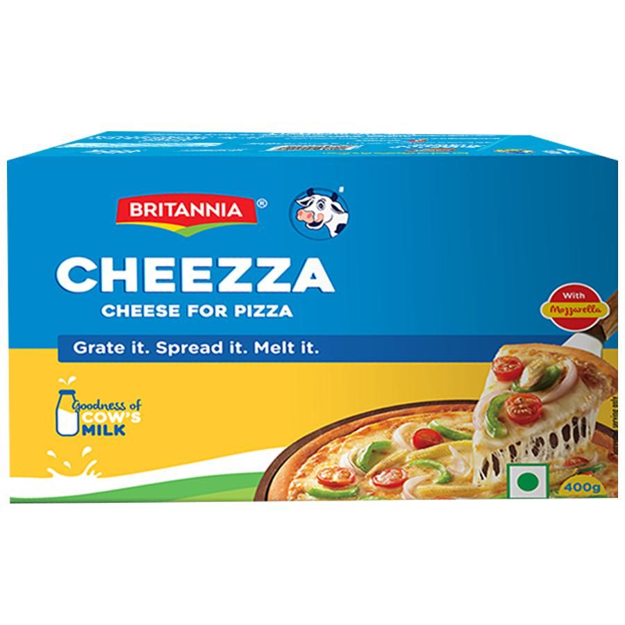 Britannia Cheezza Cheese Block for Pizza, 200 g Carton – Himkhand