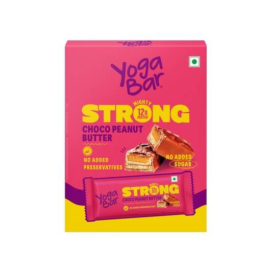 Strong 12g Protein Bar - Choco Peanut - Pack of 6