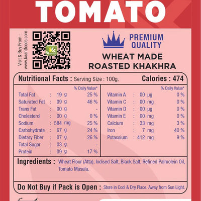 Kaant Foods Tomato Khakhra | 200 gms