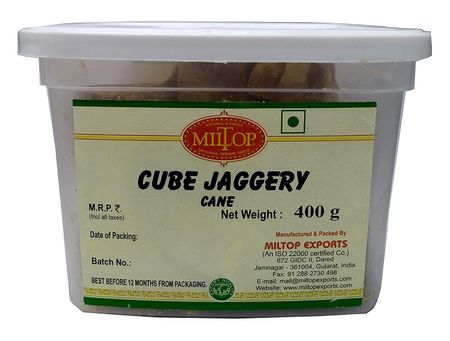 Miltop Jaggery Cube 400G