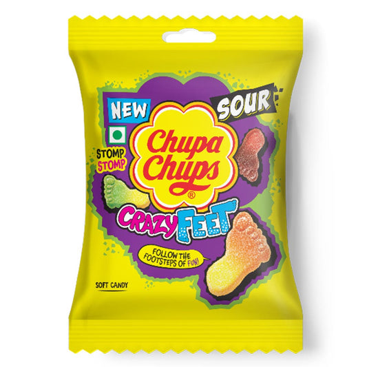 Chupa Chups Crazy Feet Soft Candy 54.6g