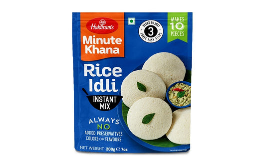 Haldiram's Minute Khana Rice Idli Instant Mix Pack - 200 G