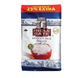 India Gate Basmati Rice Super, 1Kg