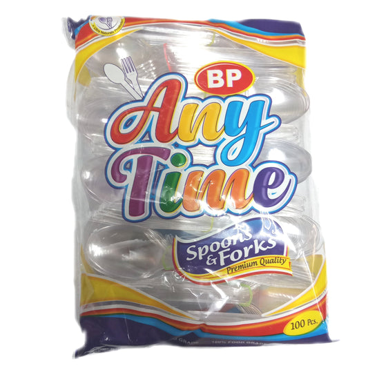 BP Partyzone Plastic Spoon, 100N