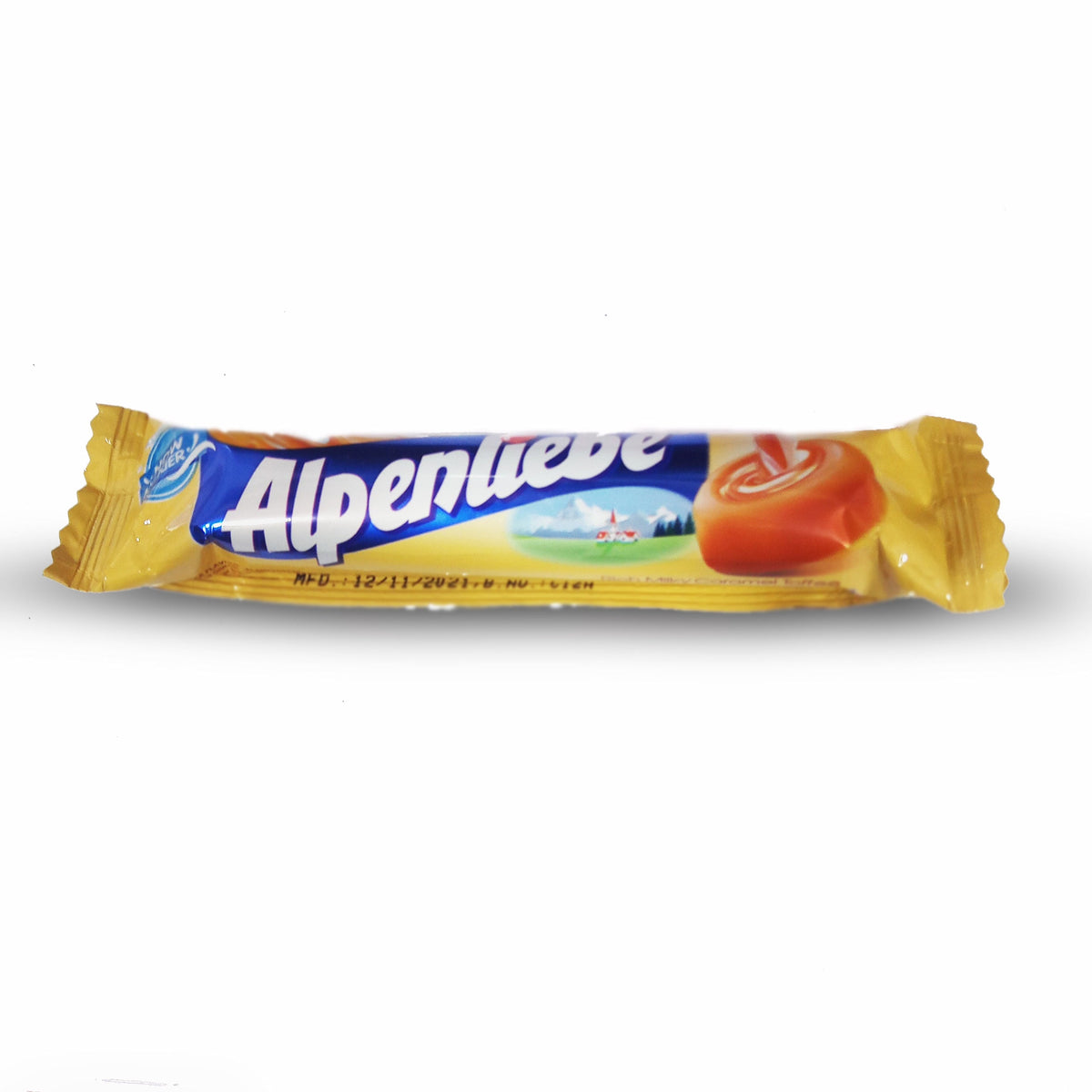 Alpenliebe Rich Milky Caramel Toffee, 28GM