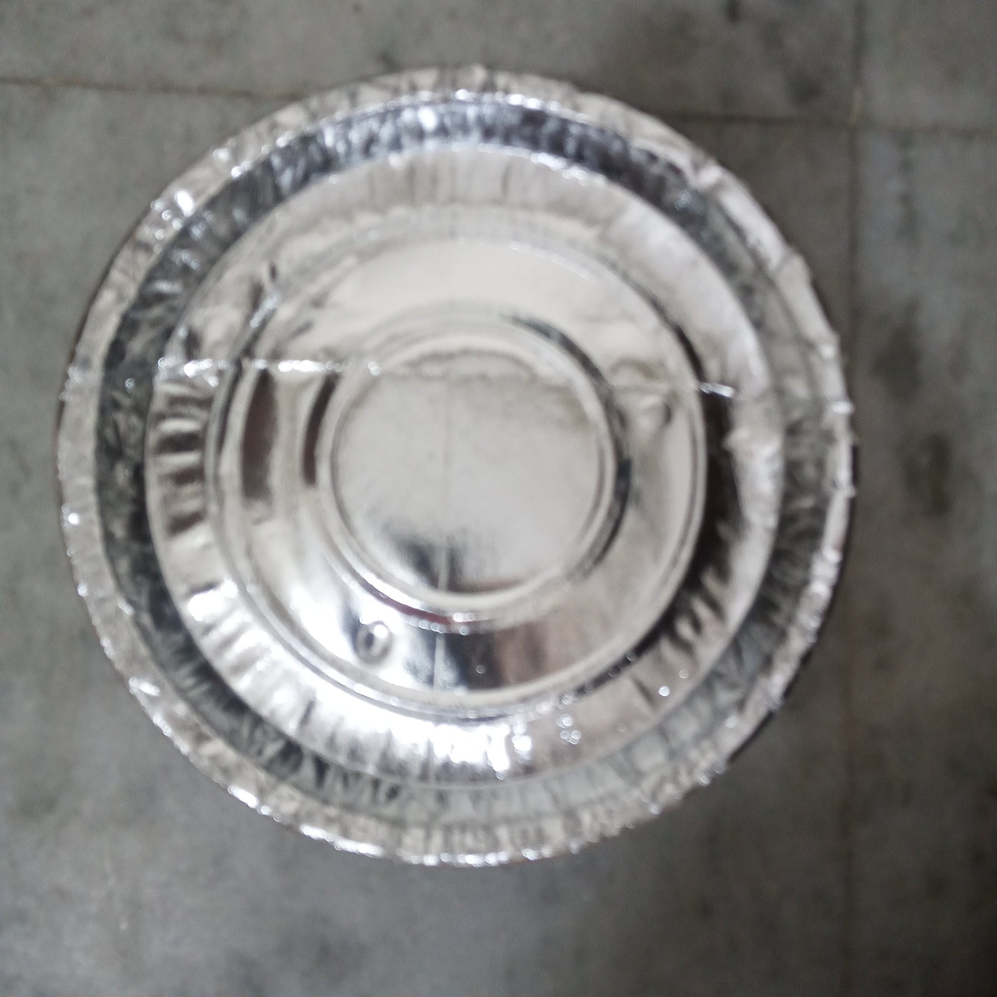 Silver Paper Disposable Plate (Pack of 25), 1N