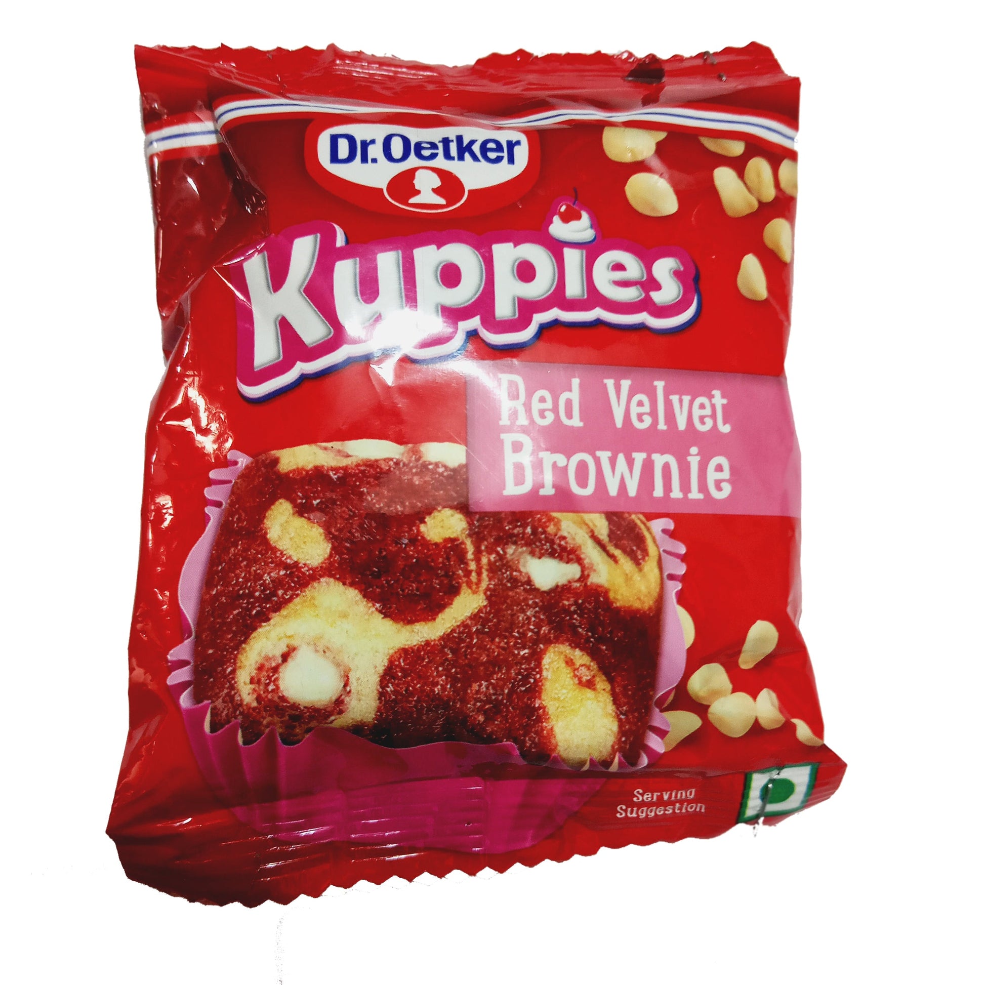 Dr. Oetker Kuppies Red Velvet Brownie Cake, 37g