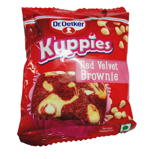 Dr. Oetker Kuppies Red Velvet Brownie Cake, 37g