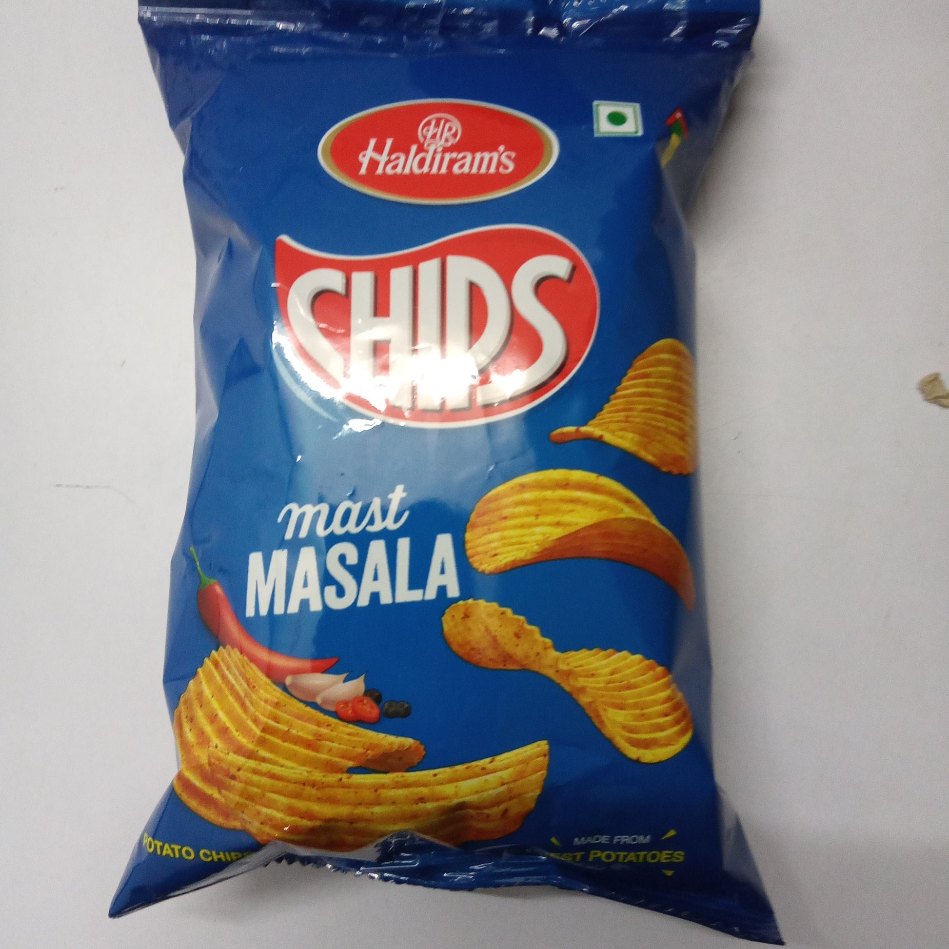 50x Haldirams Chips - Mast Masala, Pack of 50 (34g each)