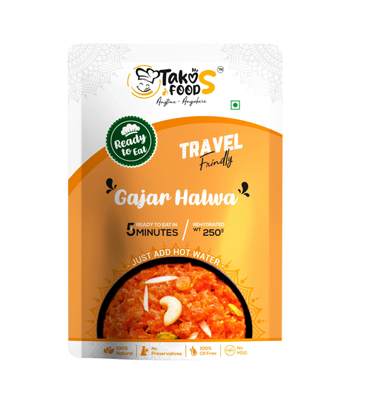 Takos Food Gajar Halwa | Ready To Eat 200 gms