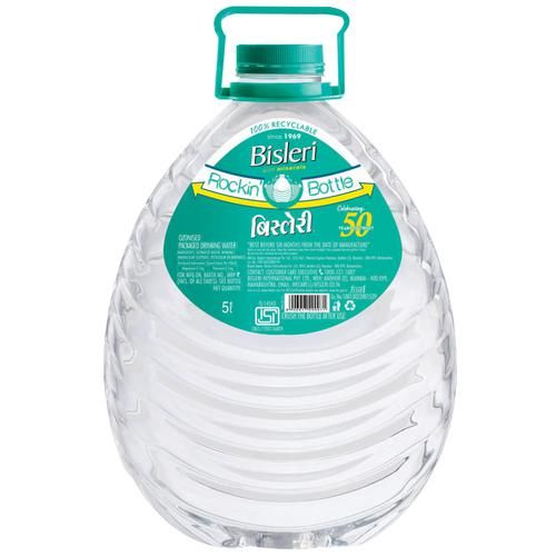 Bisleri Mineral Water, 5 L Can