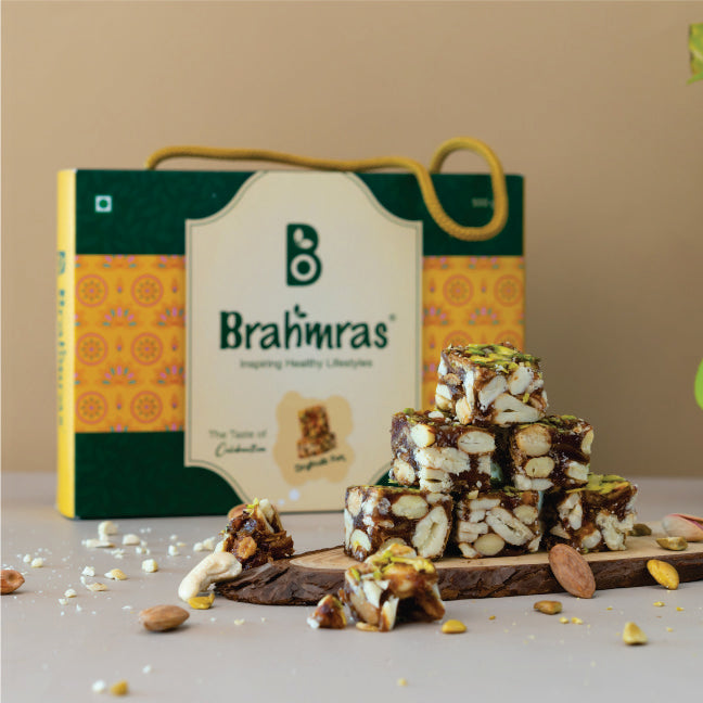 Brahmras Natural Dryfruit Fun also called Khajoor Pak  - 500 gms