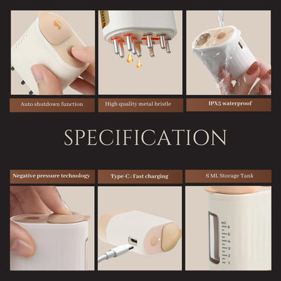 Upyogaa 3 in 1 Electric Scalp Massager | 1 Year Warranty